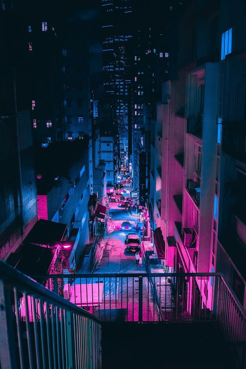 Neon Hunting In Cyberpunk Cities ...pinterest, cyberpunk amoled pink HD phone wallpaper
