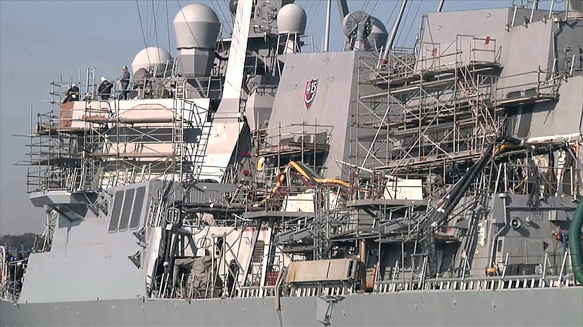 All Hands Update: USS John S. McCain Leaves Drydock, uss john s mccain HD wallpaper