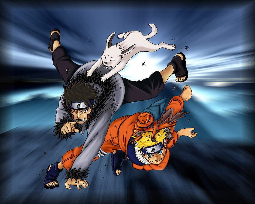 Naruto vs Kiba - Classic Naruto Dubbed PT-BR — Eightify