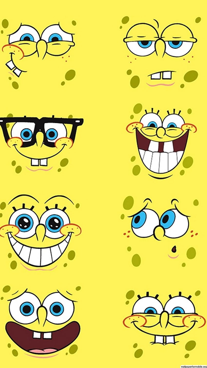 스폰지밥 네모바지 , of Spongebob, 스폰지밥 캐릭터 HD 전화 배경 화면