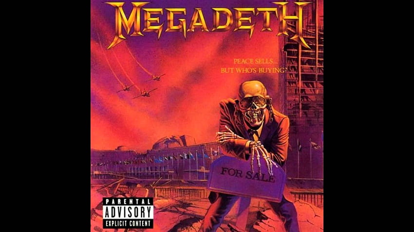 Álbumes increíbles: La paz vende... ¿Pero quién la compra?, Megadeth La paz vende fondo de pantalla