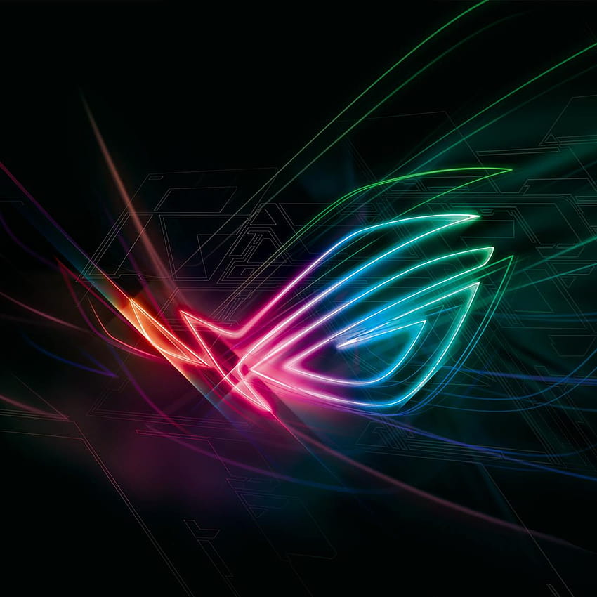 the ASUS ROG Phone II's and live, live rgb HD phone wallpaper