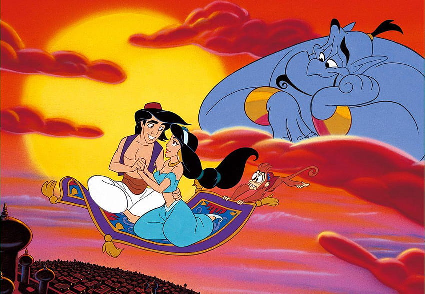 Aladdin And Jasmine High Resolution, Aladdin Disney HD Wallpaper | Pxfuel