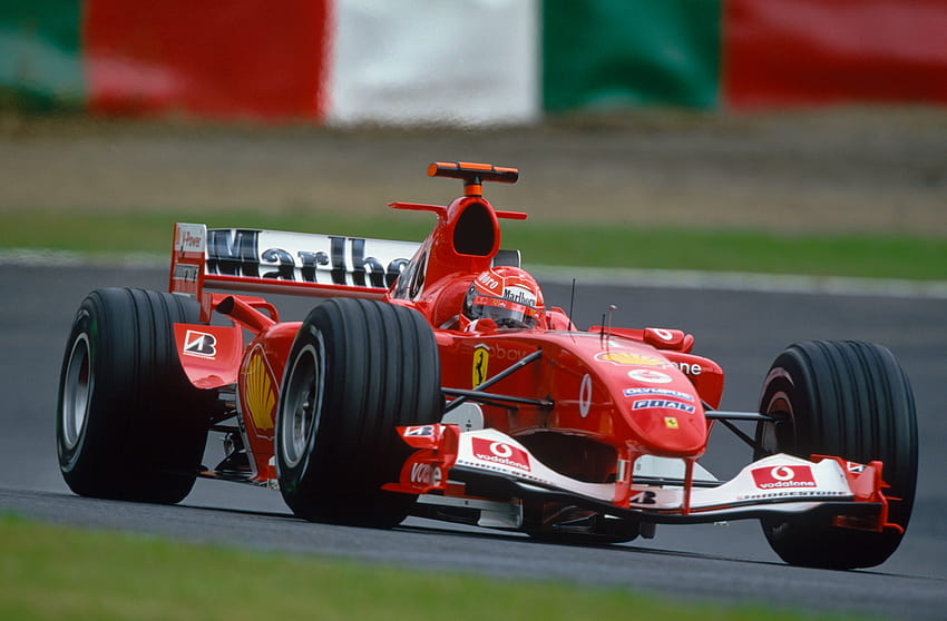 : Scuderia Ferrari, F2004, Formel 1, Formelautos, Michael Schumacher 5269x3461, Ferrari F2004 HD-Hintergrundbild
