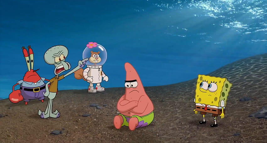 The SpongeBob Movie: Sponge Out of Water”, o filme de Bob Esponja é uma esponja maravilhosa papel de parede HD