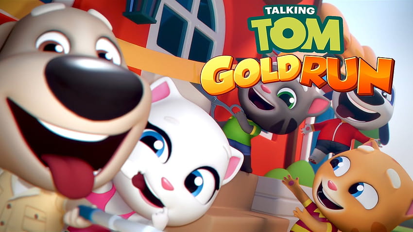 Talking Tom Gold Run и подробности – мега теми HD тапет