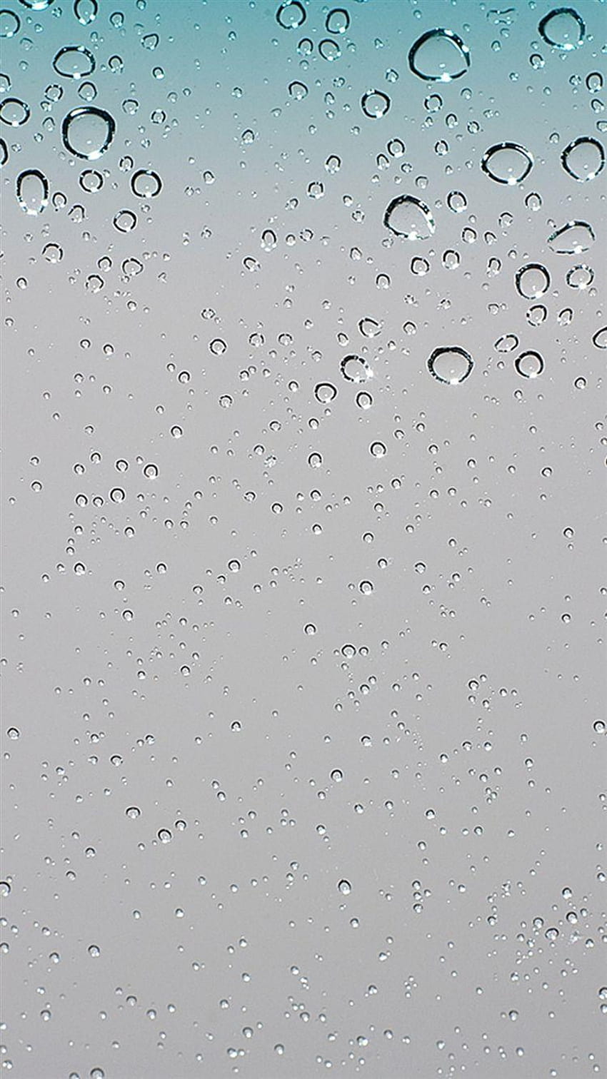 iPhone Water Drop Group, ios gotas de lluvia fondo de pantalla del teléfono