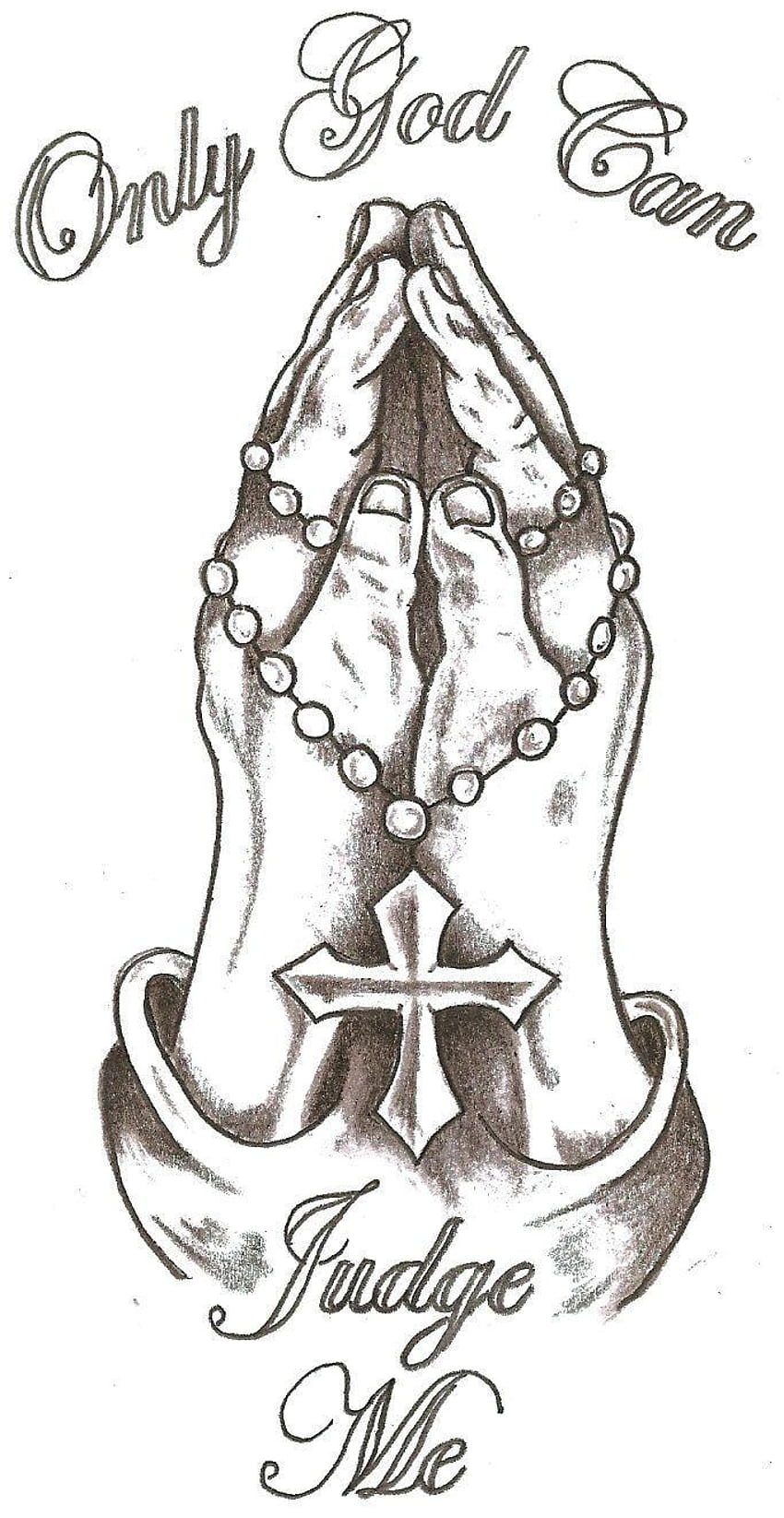 Praying hands by TheLob, praying hands with rosary HD phone wallpaper