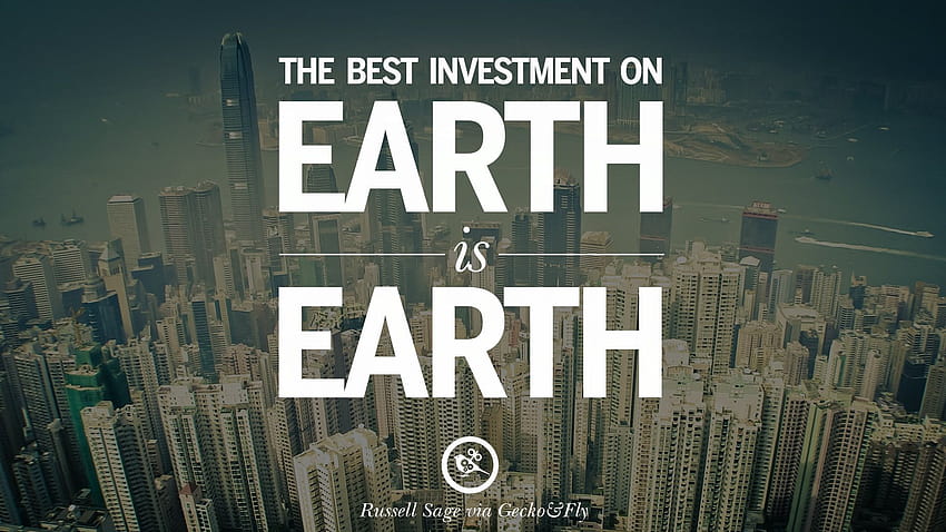 10 cytatów na temat inwestowania w nieruchomości i inwestycji w nieruchomości Tapeta HD