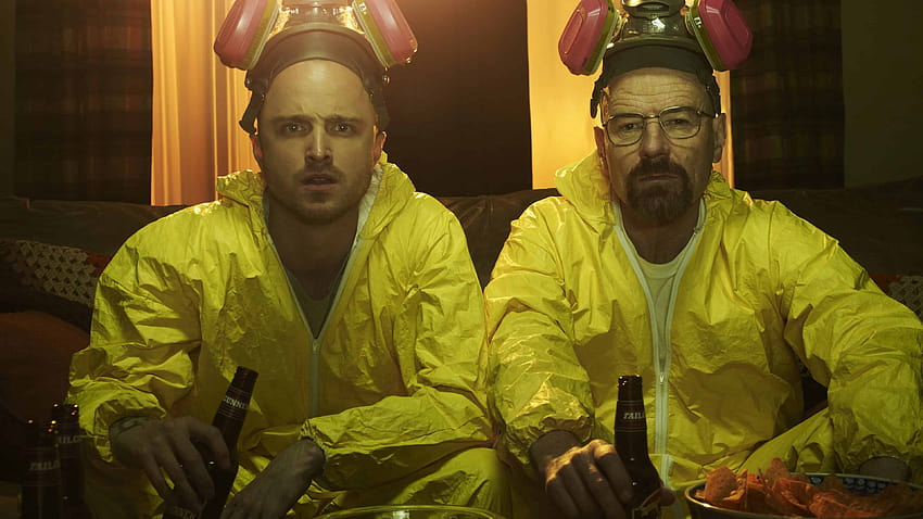Breaking Bad Walter White et Jesse Pinkman en train de cuisiner Fond d'écran HD