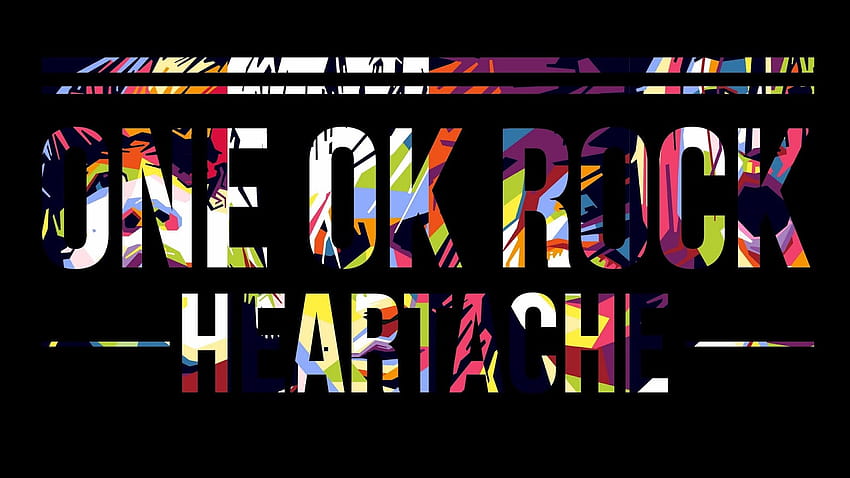Ein Ok Rock Herzschmerz, ein Ok Rock Logo HD-Hintergrundbild