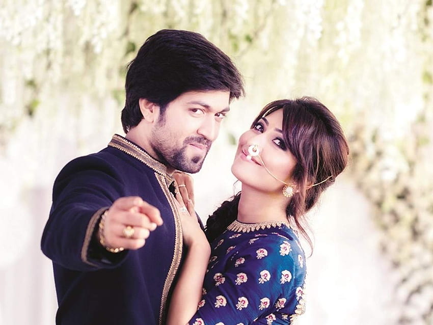 Tollywood couple Yash and Radhika ...iwmbuzz, tollywood couples HD wallpaper