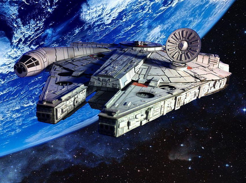 Star Wars Millennium Falcon HD wallpaper