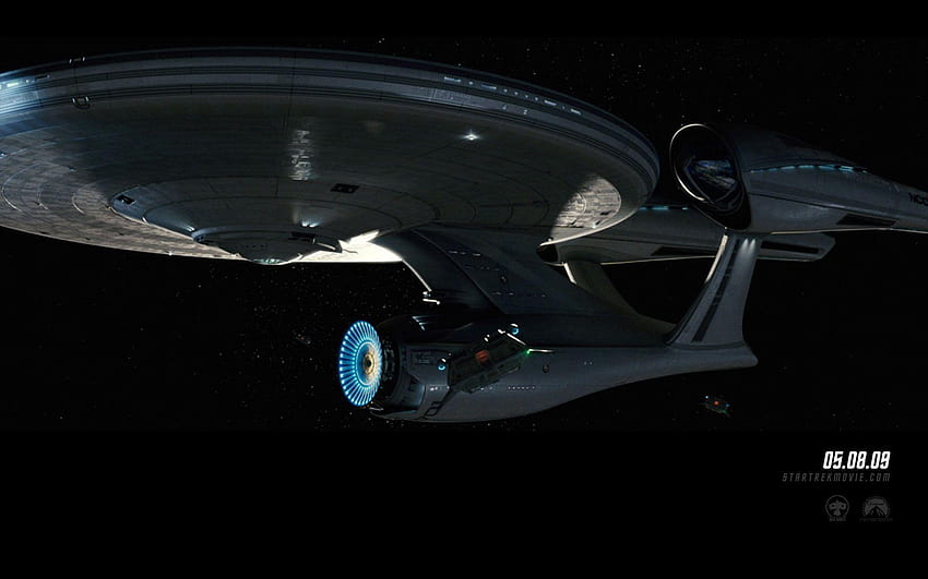 Star Trek 2009, star trek uss empresa fondo de pantalla