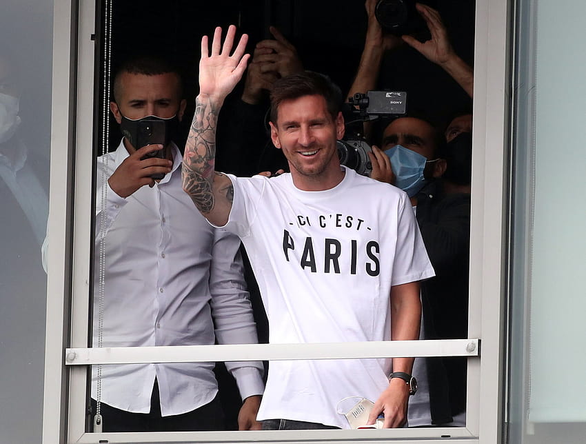 Lionel Messi Leaves Barcelona for PSG, lionel messi 2021 paris saint germain HD wallpaper