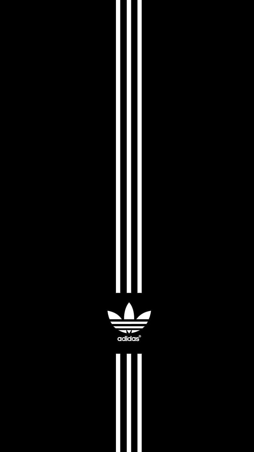 Adidas Logo Original na iPhone'a to fantastyczne logo Tapeta na telefon HD
