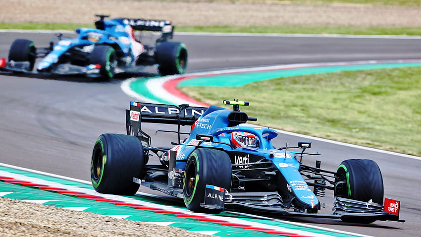 Ocon relishes 'fights with Fernando' as Alpine score maiden points of campaign at Imola HD wallpaper