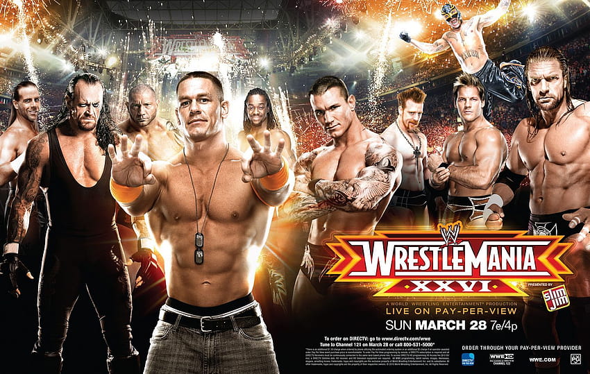 wrestling banner HD wallpaper