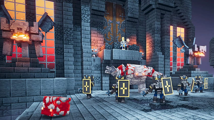 Minecraft Dungeons: Comment battre l'arche, le cœur vengeur de l'ender Fond d'écran HD