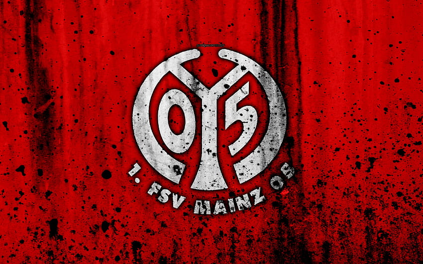 FC Mainz 05 logo Bundesliga HD wallpaper
