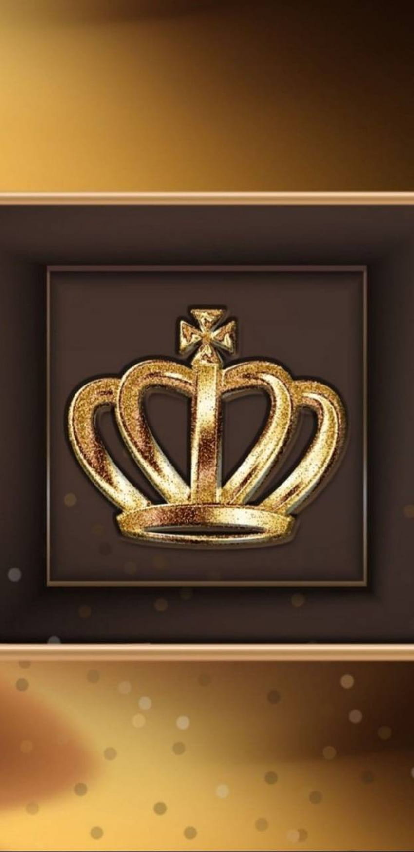 goldene Krone HD-Handy-Hintergrundbild