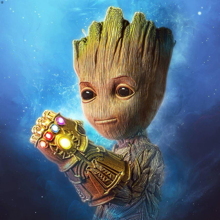 Baby Groot by KevinMarroquinA, crying groot HD phone wallpaper