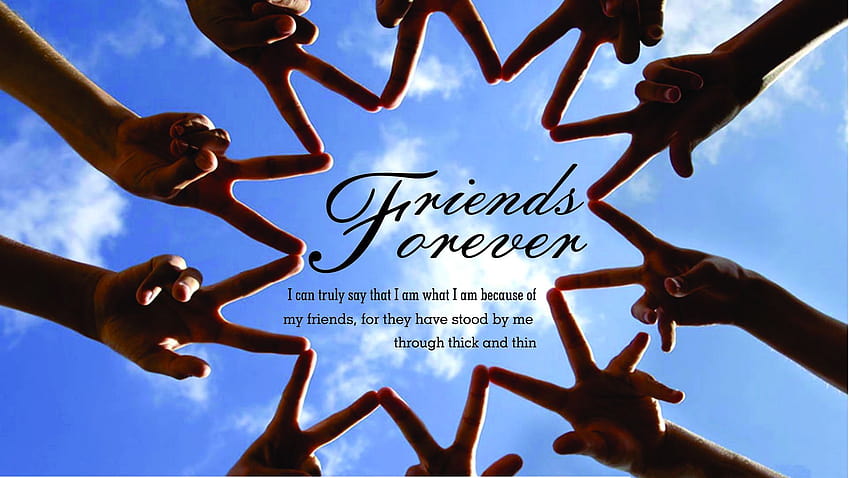 Dp Of Best Friends Forever, wahre Freunde HD-Hintergrundbild
