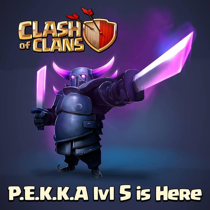 Pekka niveau 5 Clash of Clan, magicien pekka Fond d'écran de téléphone HD