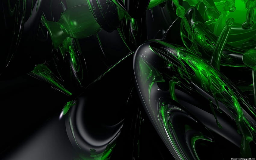 44 Green for Windows and Mac Systems, dark green computer HD wallpaper