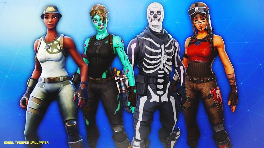 EVERY Rare Skin Returning To Fortnite.., skull trooper computer HD ...