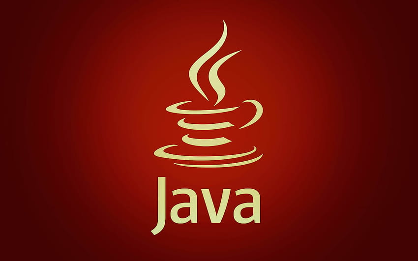 Logotipo de Java, programación Java fondo de pantalla