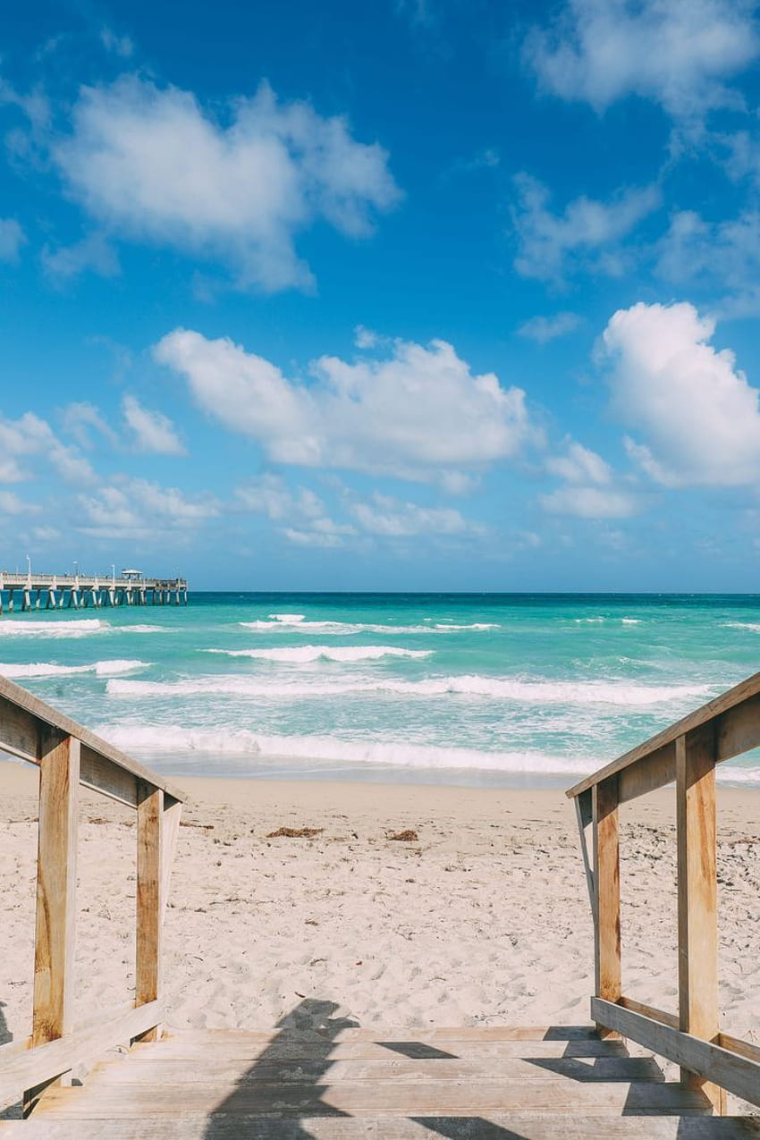 Florida Beach iPhone, Ziel fl HD-Handy-Hintergrundbild