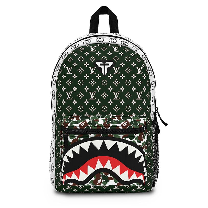 Touchy Bape Louis Gucci Inspired Backpack HD phone wallpaper