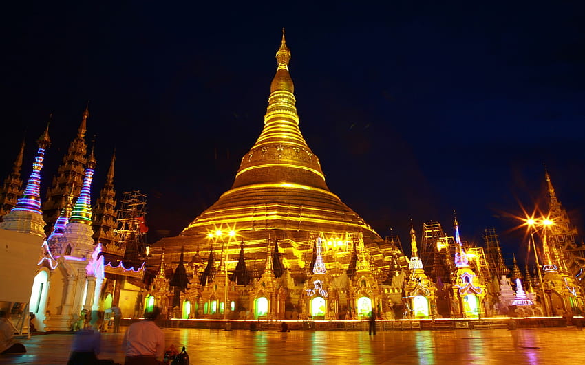 Shwedagon Pagoda Yangon Myanmar 0372 : 13 HD wallpaper
