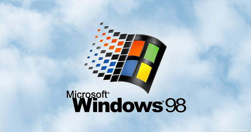 Schermata di avvio rimasterizzata di Windows 98, pacchetto di Windows 98 Sfondo HD