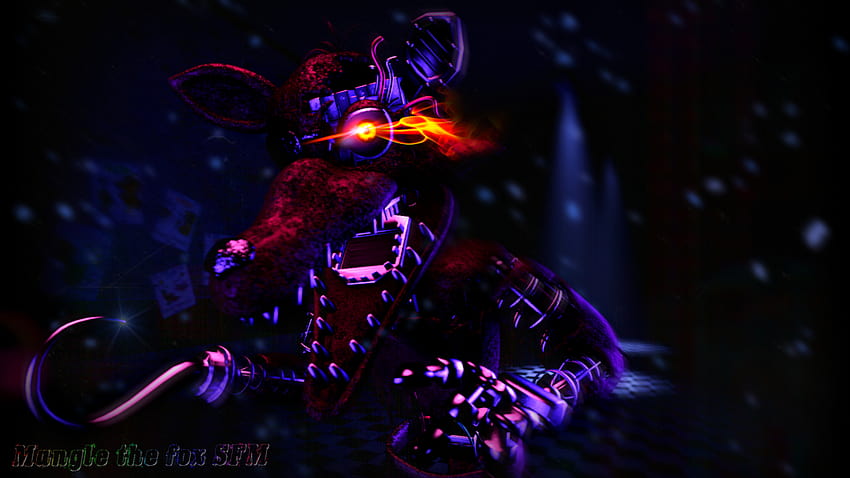 Withered Foxy HD wallpaper