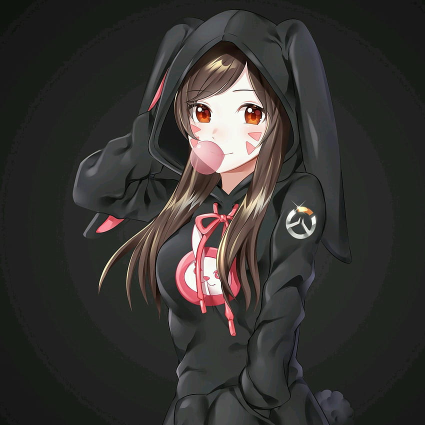 Anime Gamer Girl สุดน่ารัก อนิเมะสาวนักเล่นเกม วอลล์เปเปอร์ HD