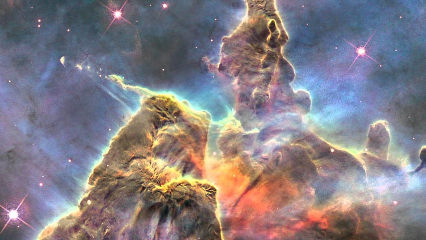 Hubble Pillars of Creation HD wallpaper