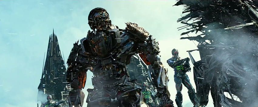 Nuevo anuncio de TV de Transformers 4: La era de la extinción con Lockdown Talking fondo de pantalla