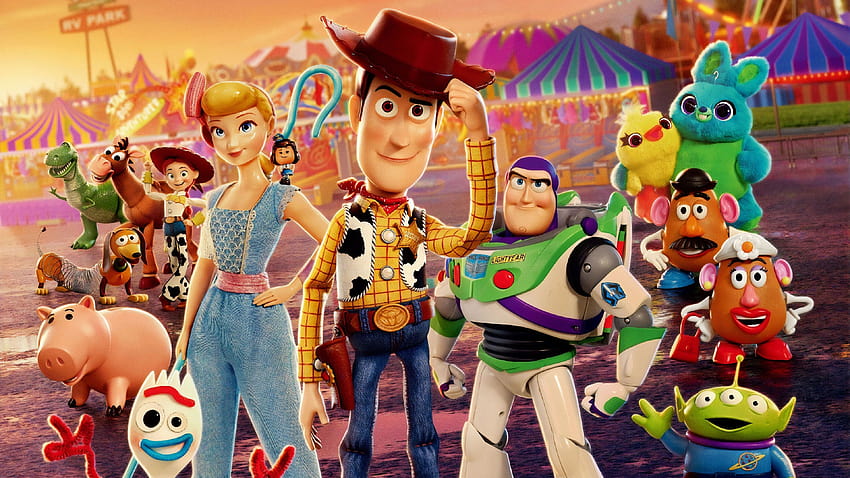 Toy Story posté par Christopher Johnson, Toy Story 4 Fond d'écran HD
