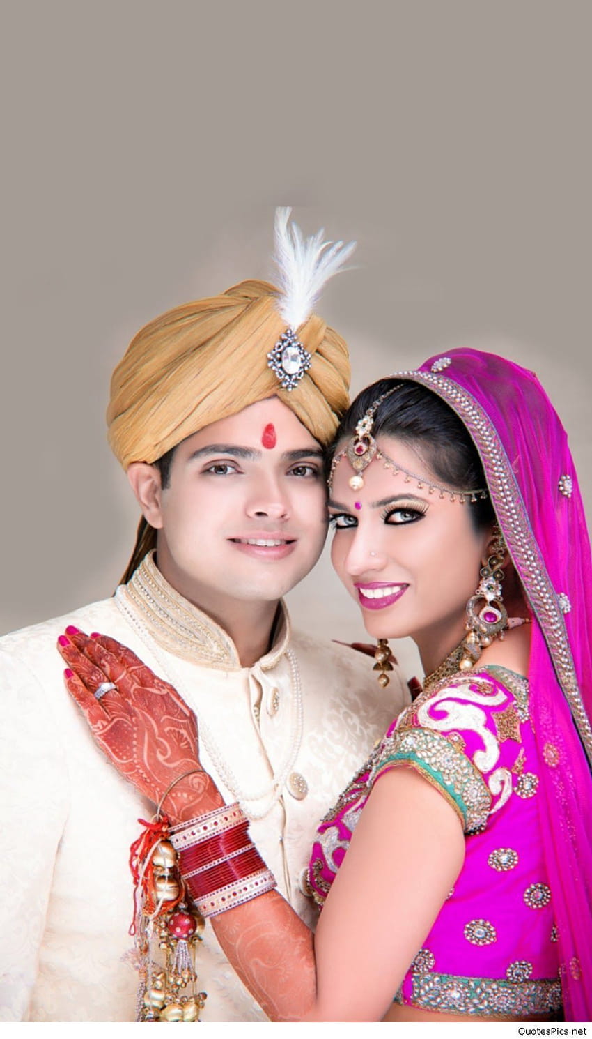 Indian Wedding Couple HD phone wallpaper