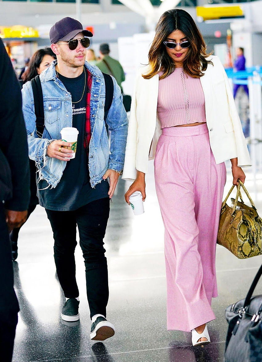 Nick Jonas And Priyanka Chopra Step Out Together For The First Time HD phone wallpaper