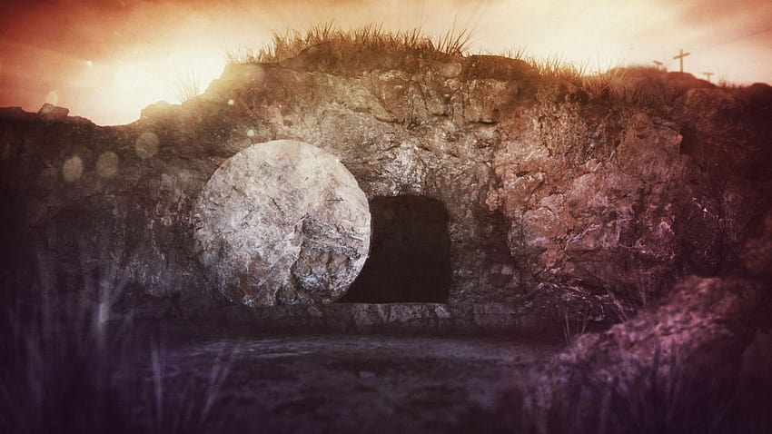 Groza pustego grobu, grób Jezusa Tapeta HD