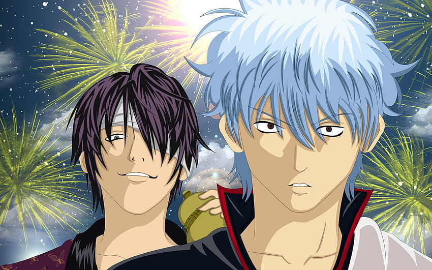 Download Top Anime Gintama Characters Wallpaper | Wallpapers.com