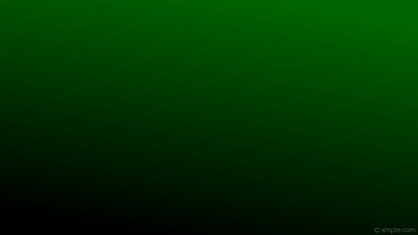 Gradient Green Linear Black Dark Green HD wallpaper