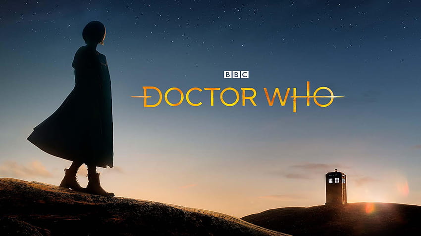 Doctor Who' が見事な新しいロゴとアートワークを発表、13 番目の医師 高画質の壁紙