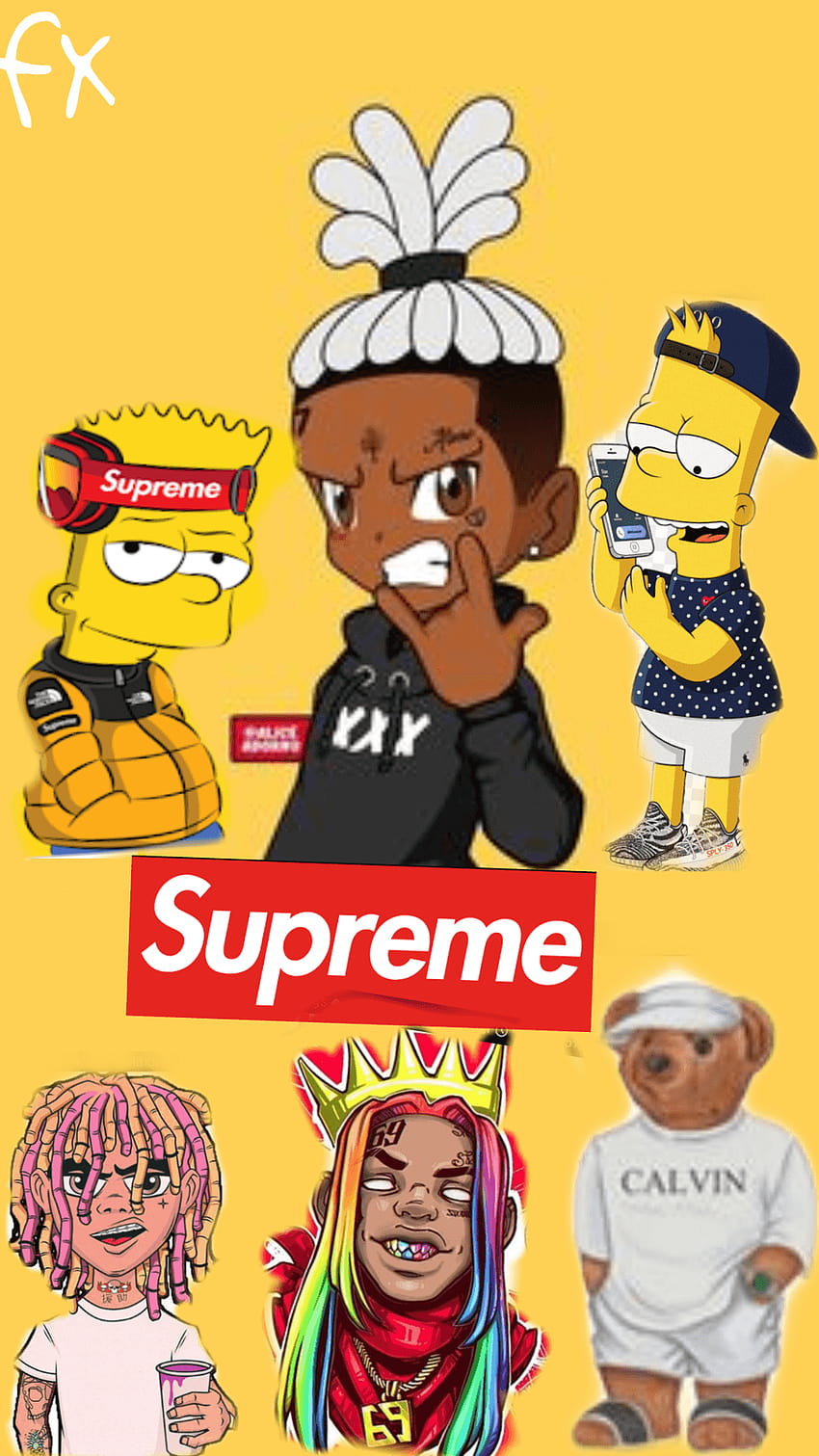 Dope Supreme Bart Simpson, dope simpsons HD phone wallpaper