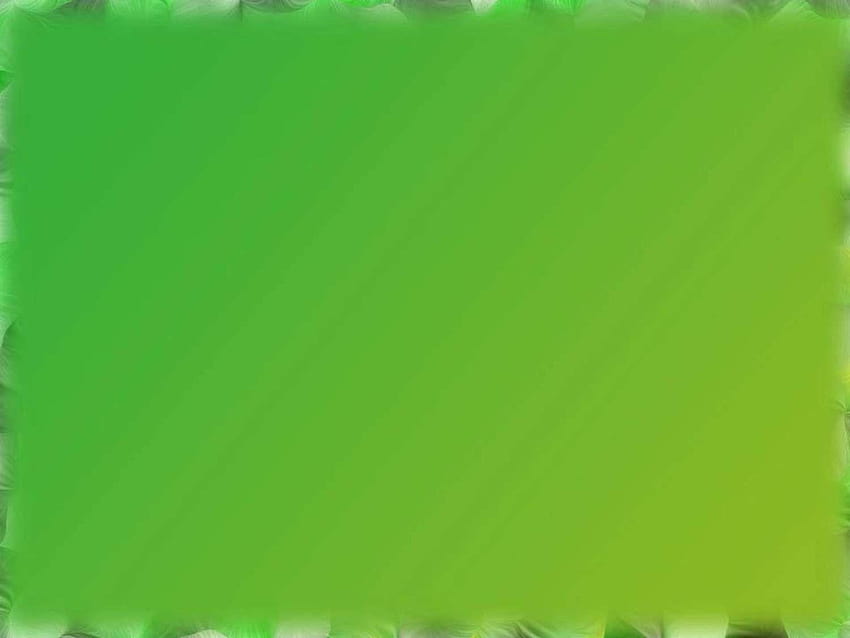 Green Art Border PPT Tła dla szablonów PowerPoint, zielone tło dla ppt Tapeta HD
