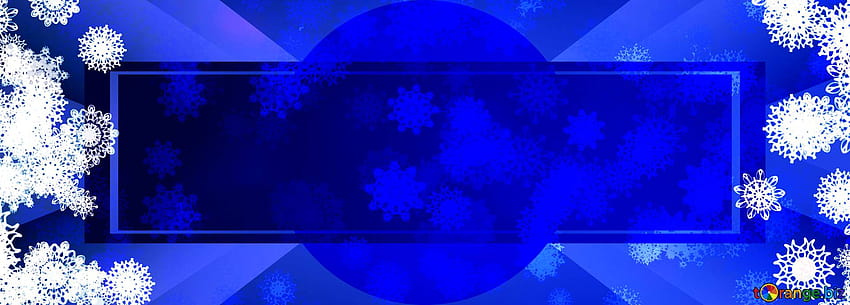 Blue Christmas backgrounds powerpoint website infographic template banner layout design responsive brochure business on CC, banner christmas HD wallpaper