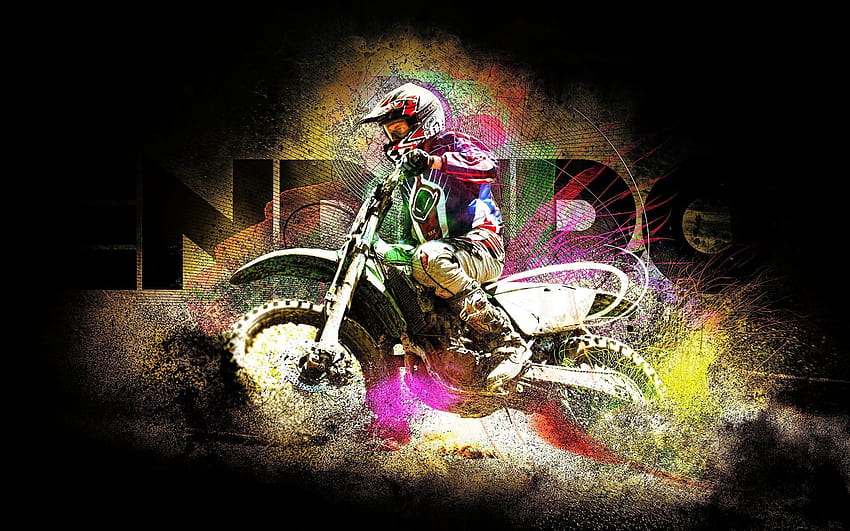 Enduro Racing HD wallpaper